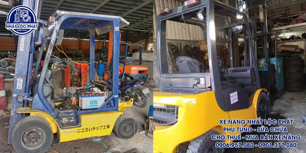 Bảo trì các linh kiện hỏng của xe