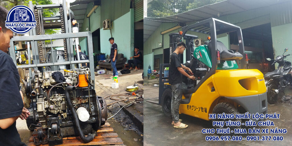 sửa chữa xe nâng bình dương