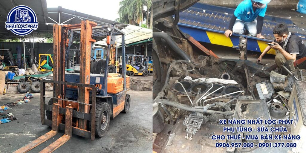 sửa chữa xe nâng bình dương