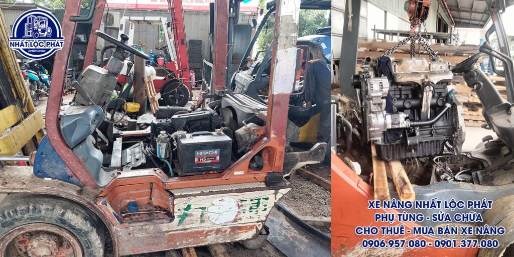 sửa chữa xe nâng bình dương