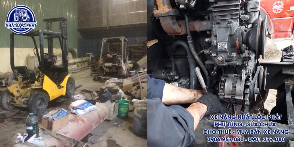 Kỹ thuật viên chuyên nghiệp của Nhất Lộc Phát, sẽ giúp xe nâng của khách hàng duy trì giá trị tài sản