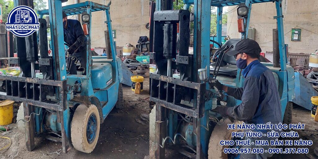 sửa chữa xe nâng bình dương