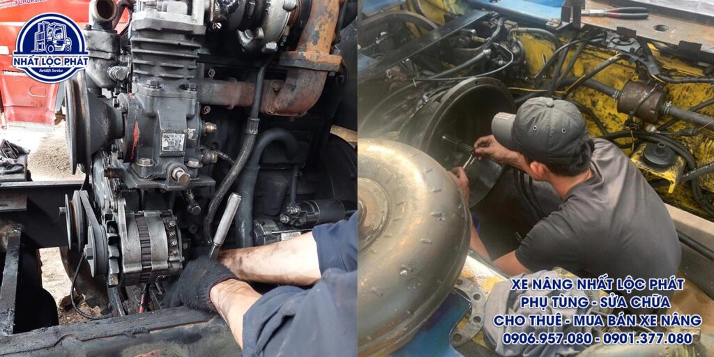 Phục hồi các lỗi của linh kiện, động cơ xe nâng