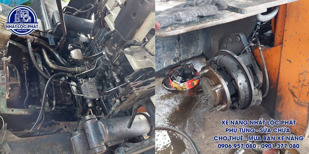 Sửa chữa xe nâng xăng gas chất lượng, đảm bảo vận hành trơn tru