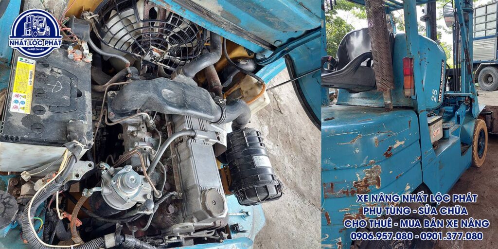 Tu sửa xe nâng, phục hồi các lỗi hỏng hóc