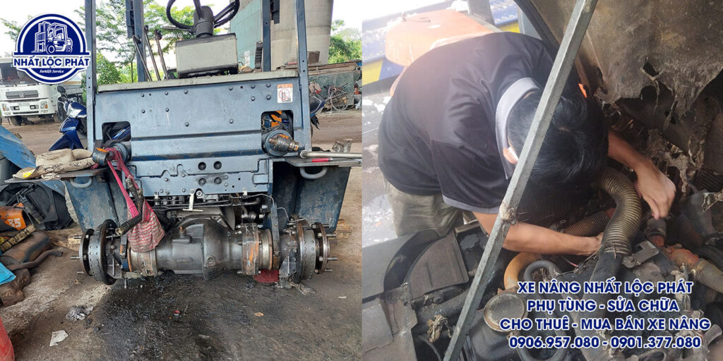 Thay thế phục hồi động cơ xe nâng