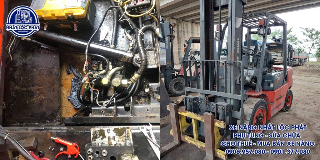 Công ty Nhất Lộc Phát đáp ứng mọi lỗi hỏng hóc của xe nâng