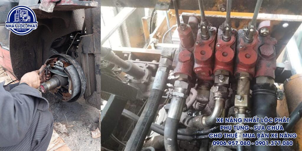 Dịch vụ thay thế phụ tùng càng xe nâng và hệ thống linh kiện