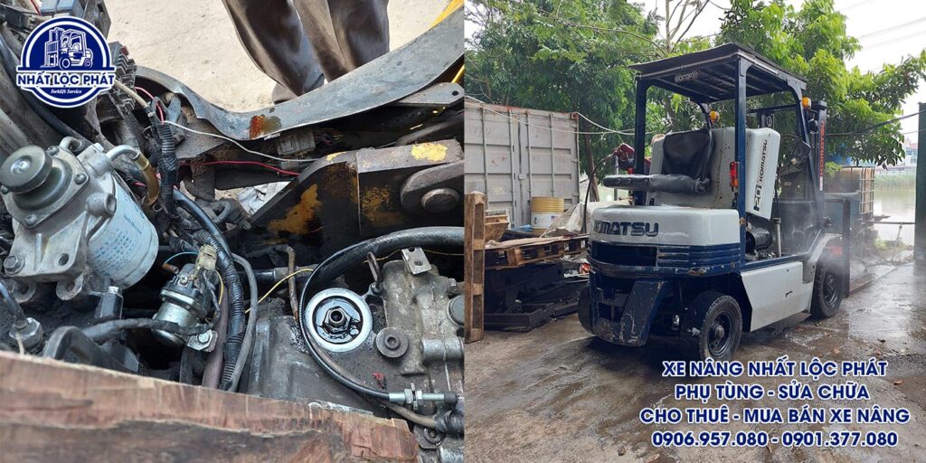 Tu sửa xe nâng tận nơi bất kể thời gian trong ngày, kỹ thuật viên đều đến khắc phục cho quý vị