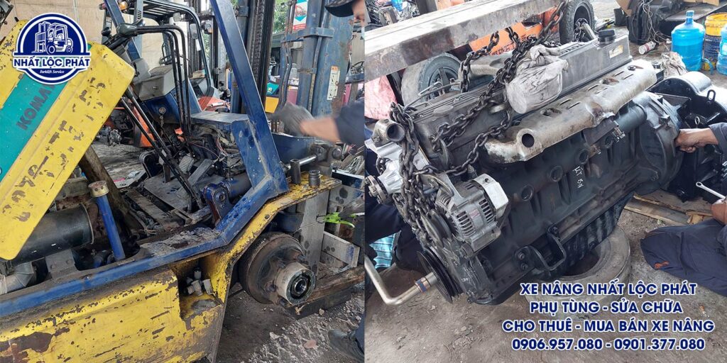 sửa xe nâng tại dĩ an