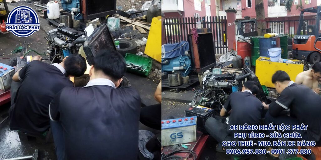 Sửa chữa xe nâng thường xuyên sẽ đem lại sự an toàn cho doanh nghiệp