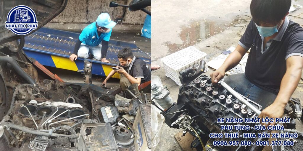 Cung cấp dịch vụ sửa chữa và thay thế linh kiện xe nâng trọn gói