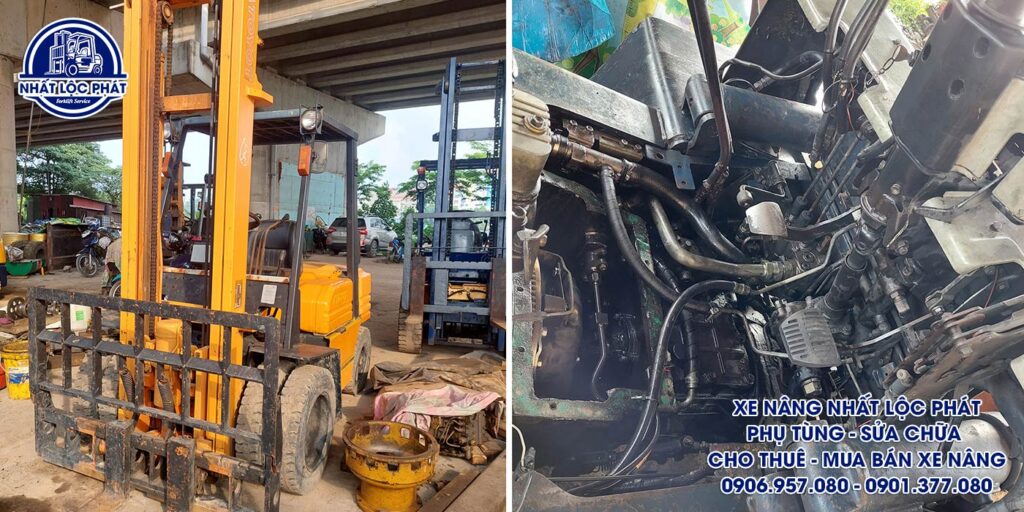 sửa xe nâng tại thủ dầu một