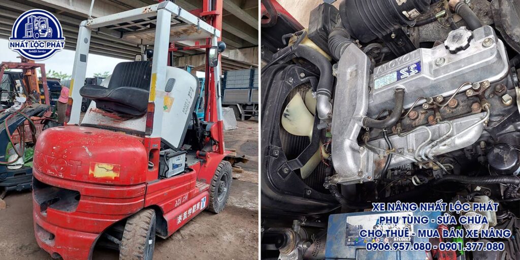 Bào trì và bảo dưỡng xe nâng theo định kỳ quy định của doanh nghiệp