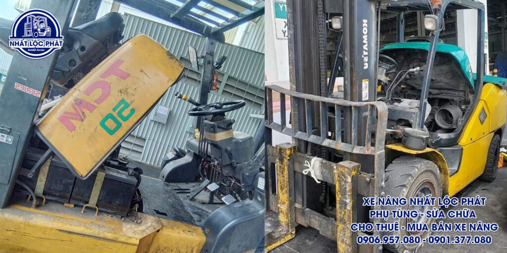 Tu sửa xe nâng tận nơi