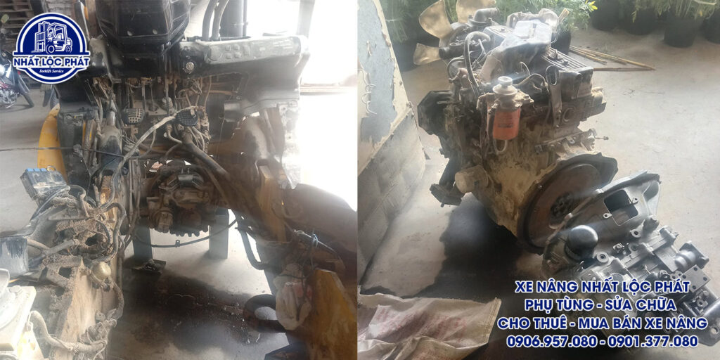 Dịch vụ phục hồi và thay thế phụ tùng cho xe nâng