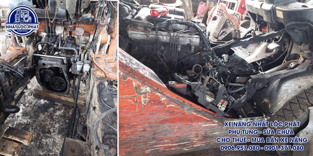 sửa xe nâng tại thuận an