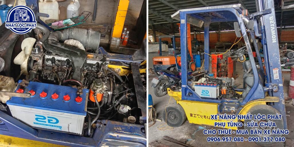 Khắc phục các lỗi xãy ra cho xe nâng