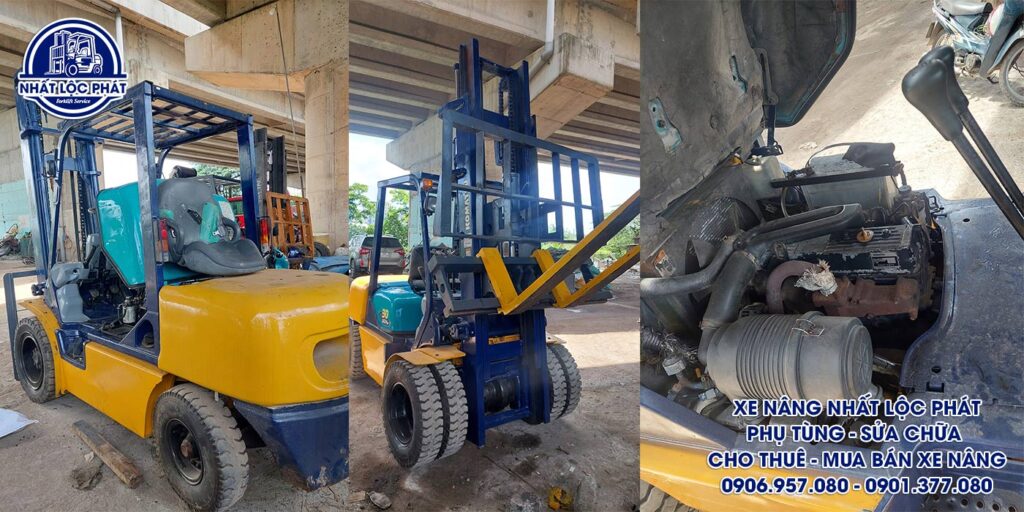 Phục hồi lỗi hư hỏng xe nâng tận nơi