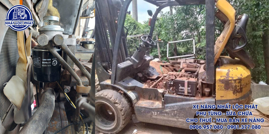 Chuyên gia giàu kinh nghiệm tiến hanh tu sửa, phụ tùng xe nâng