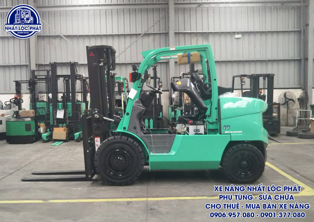 Xe Nâng Xăng Gas Mitsubishi FG45NT 4.5 Tấn Mới 100%