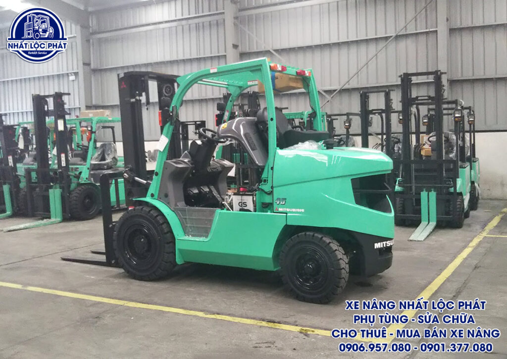 Xe Nâng Xăng Gas Mitsubishi FG45NT 4.5 Tấn Mới 100%