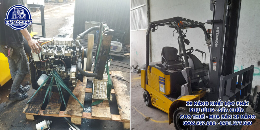 Sửa chữa xe nâng tại Đức Hòa, Long An