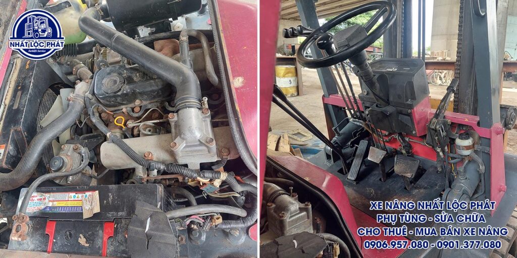 sửa chữa xe nâng đức hòa