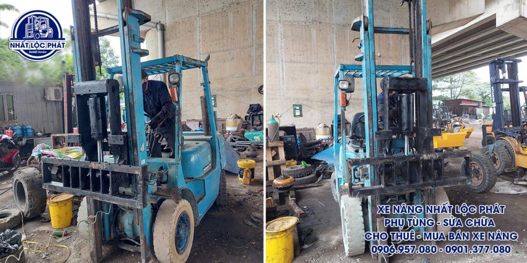 Sửa chữa xe nâng tại Đức Hòa - Long An