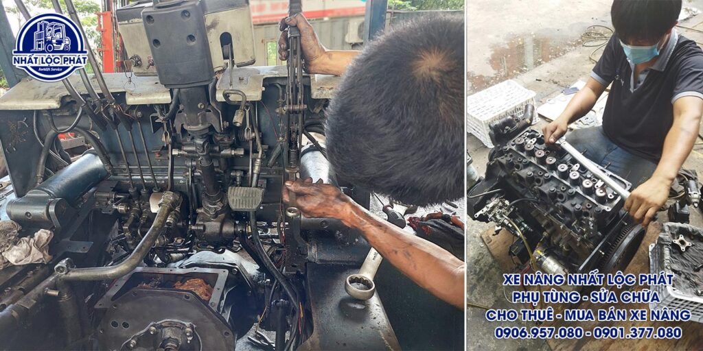 Khắc phục các bộ phận bị lỗi và thay thế phụ tùng