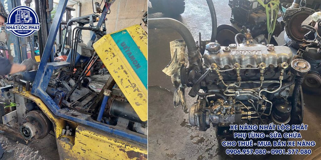 sửa chữa xe nâng long khánh