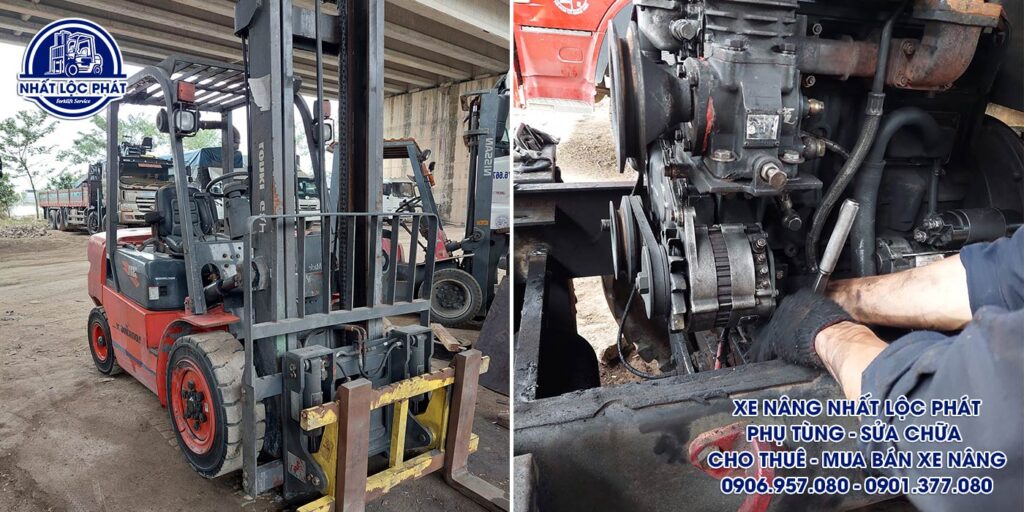 sửa xe nâng tại cần giuộc - long an