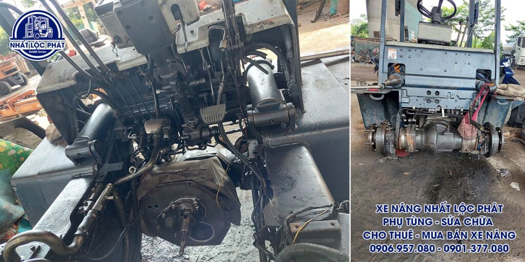sửa chữa xe nâng cần giuộc