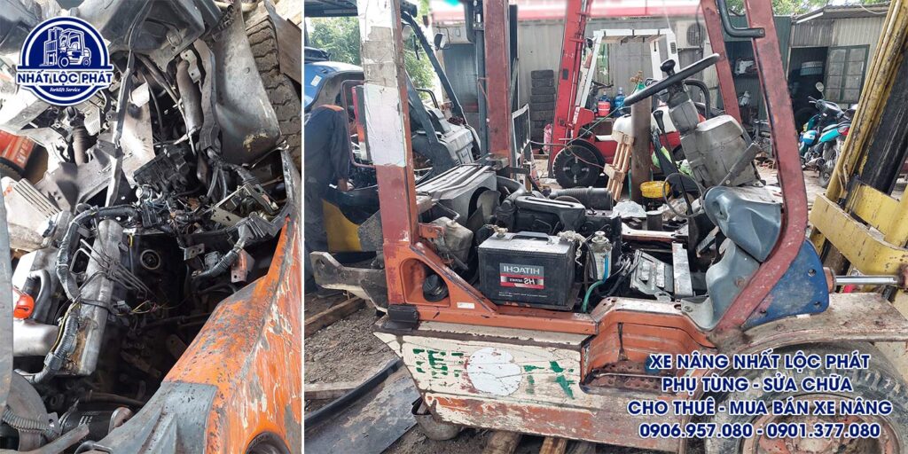 Sửa chữa xe nâng tại Long Điền uy tín