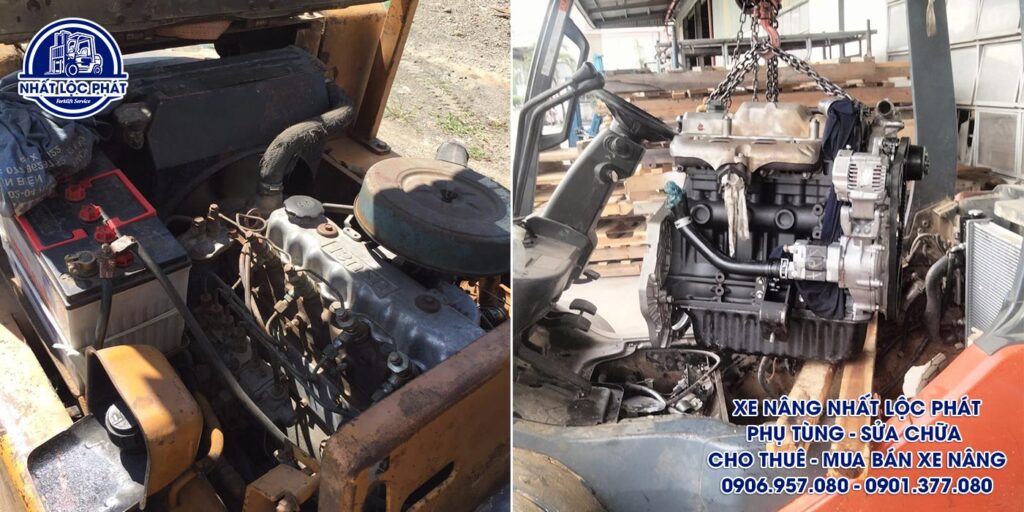 Tu sửa xe nâng dầu trọn gói uy tín