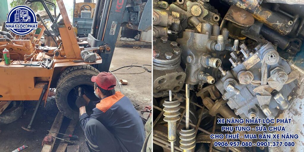 sửa chữa xe nâng phú mỹ