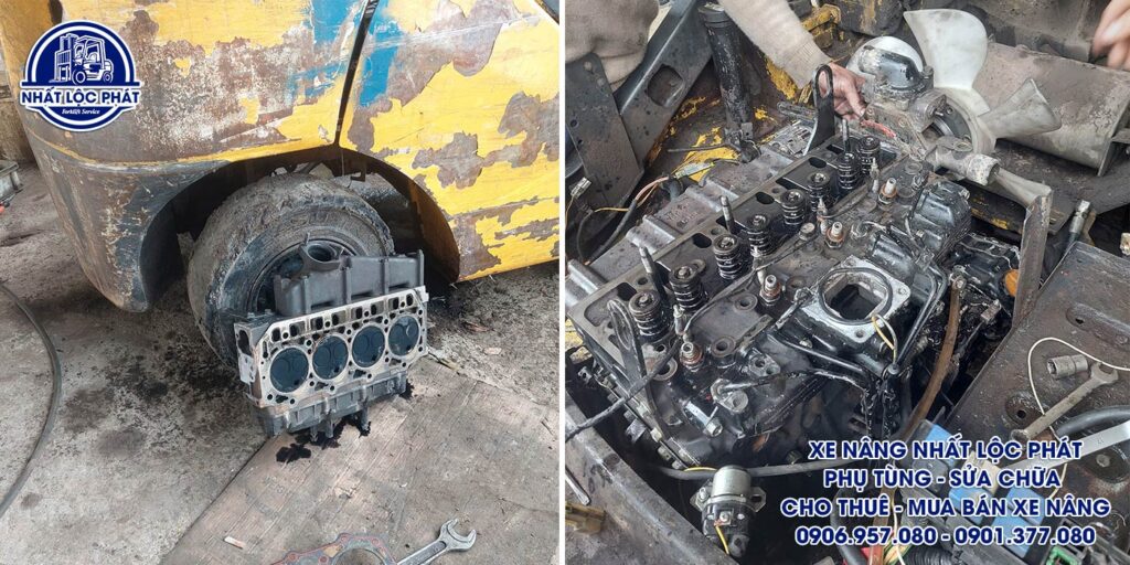 sửa xe nâng tại thủ thừa - long an