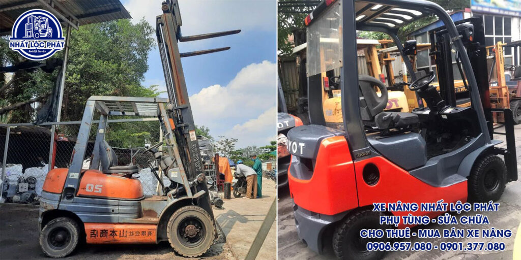 sửa chữa xe nâng bàu bàng