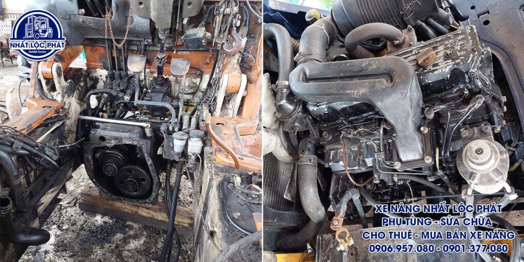 Cung cấp dịch vụ phụ tùng và làm mới xe nâng