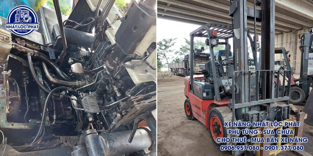 Chăm sóc xe nâng trọn gói giá phải chăng