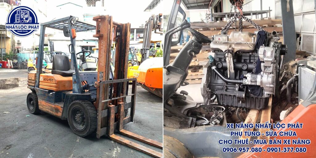 Thay thế và sửa chữa xe nâng tận nơi ở Phú Giáo