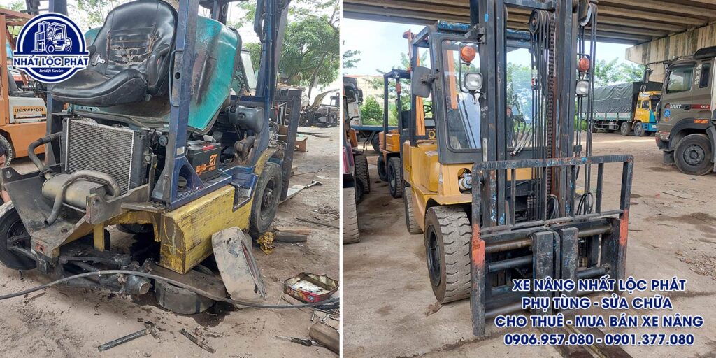 sửa chữa xe nâng tân bình