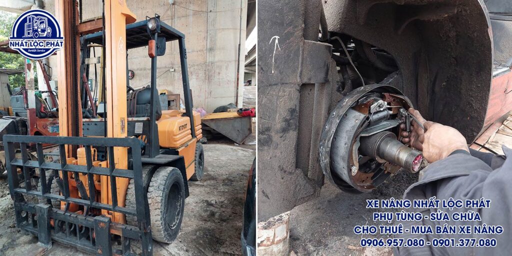 Thay thế phụ tùng các linh kiện hỏng hóc