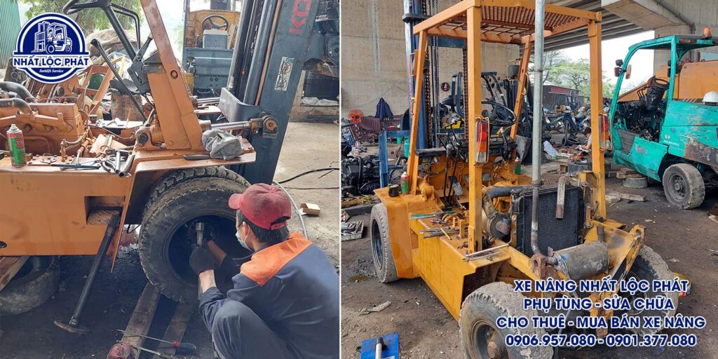 Khắc phục tận gốc các lỗi hỏng hóc của xe nâng