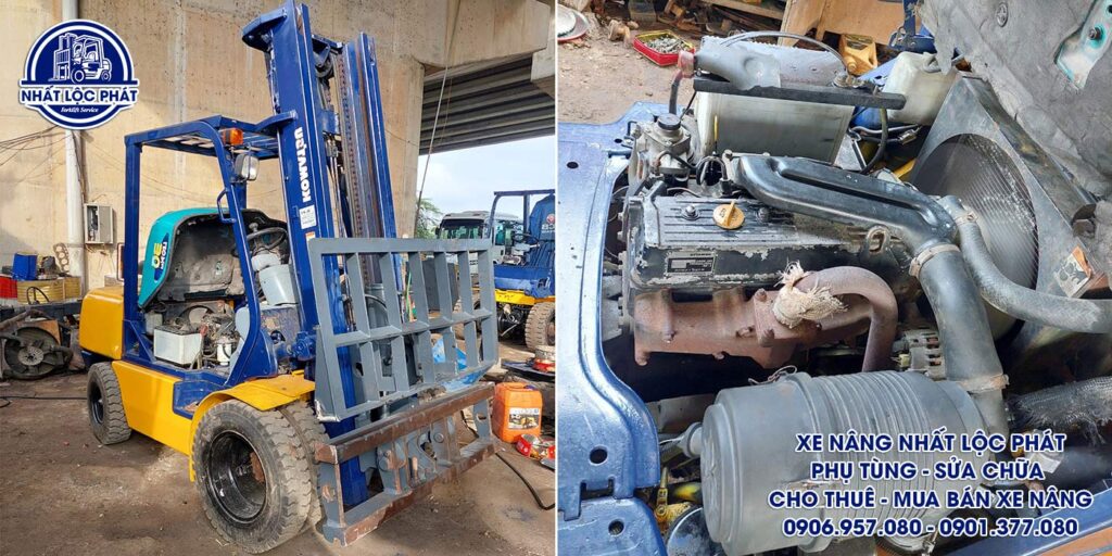 sửa chữa xe nâng xuân lộc