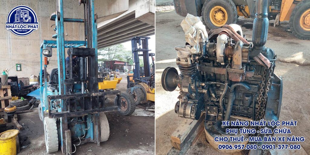sửa chữa xe nâng xuân lộc