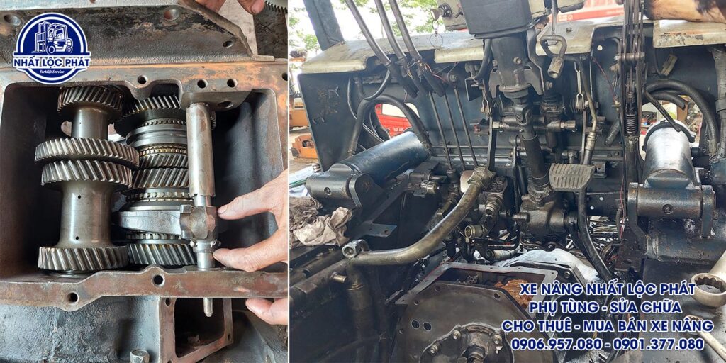 sửa chữa xe nâng tân an