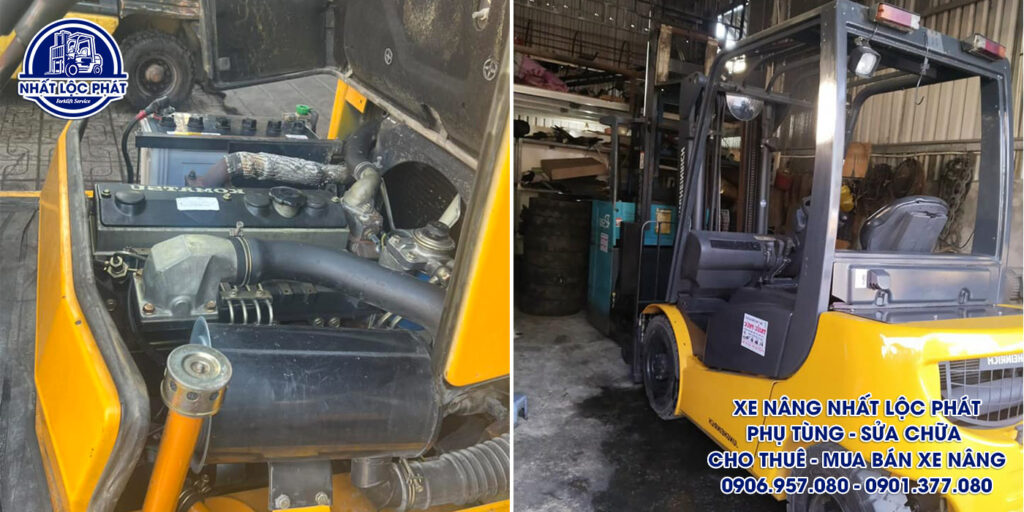 Dịch vụ chăm sóc xe nâng chuyên nghiệp và uy tín