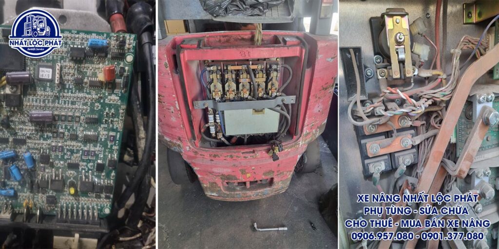 Nhất Lộc Phát sửa chữa và làm mới xe nâng điện bị hỏng