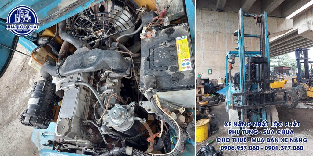 sửa chữa xe nâng đồng xoài